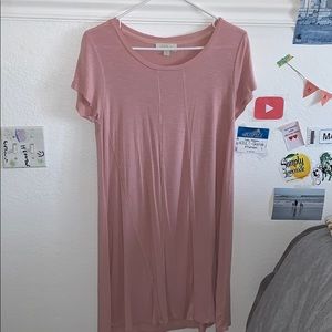 Pink Flowy Dress